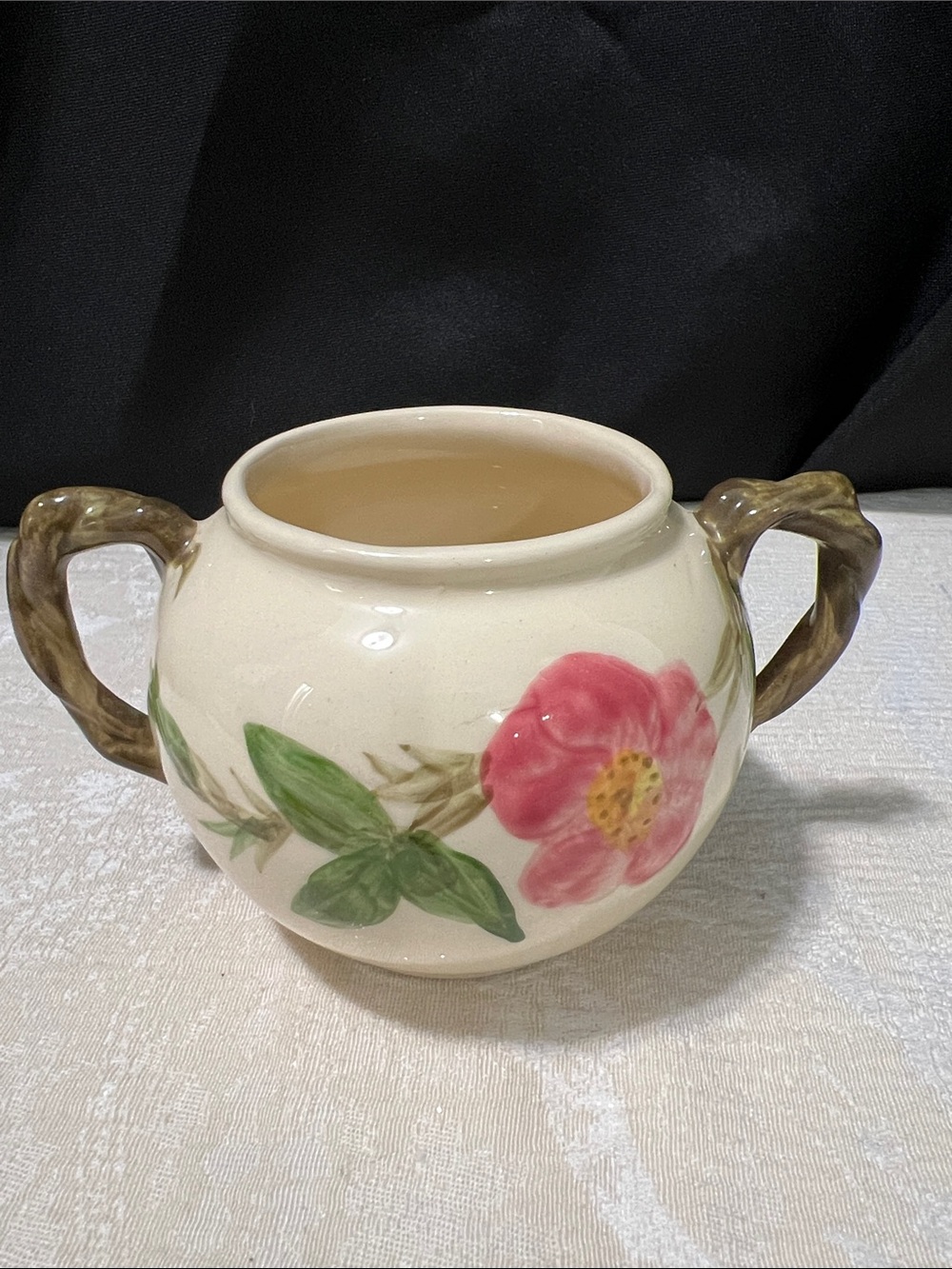 Franciscan Desert Rose Sugar Bowl-NO LID